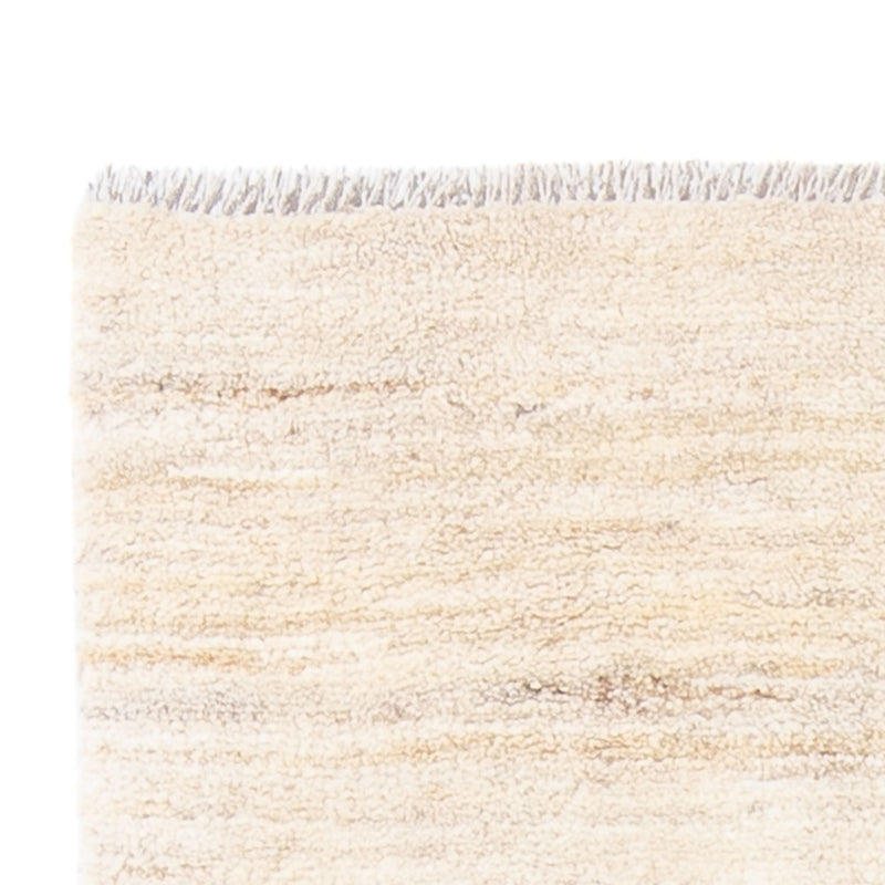 Tapis de couloir Tapis Gabbeh - Persan - 160 x 74 cm - crème