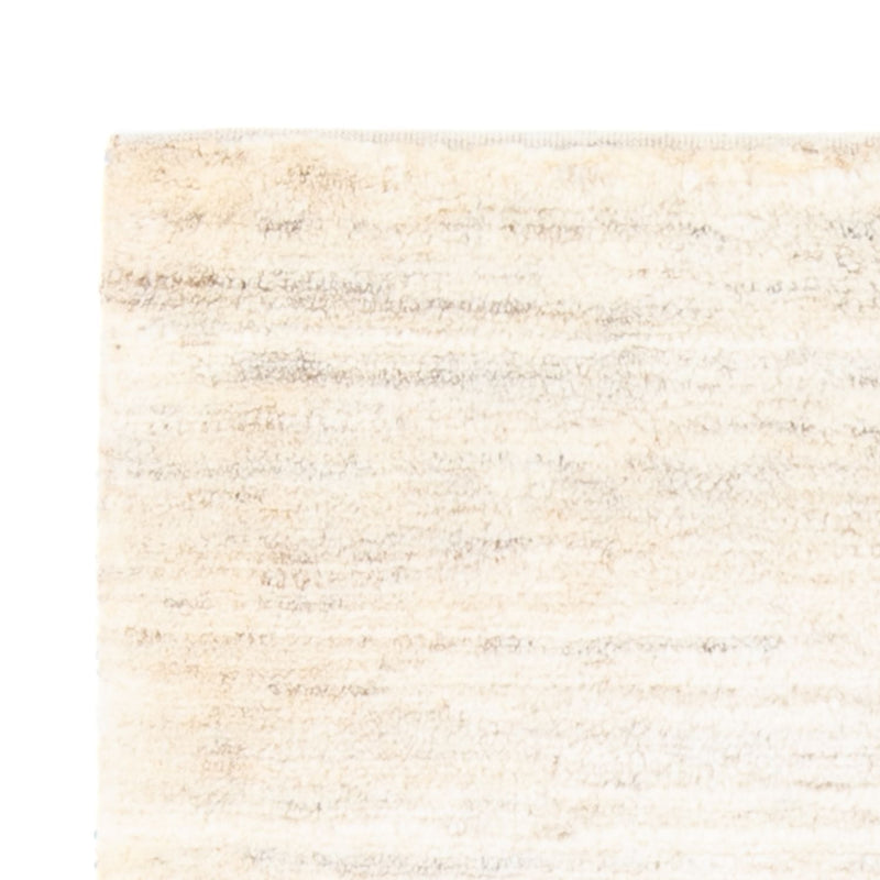 Tapis Gabbeh - Persan - 127 x 83 cm - blanc naturel