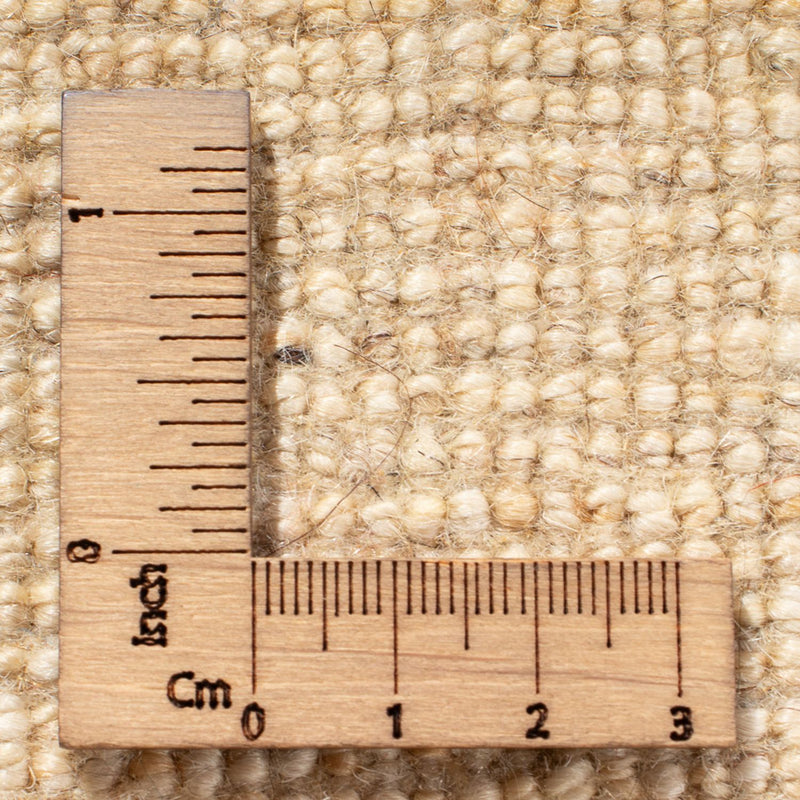 Tapis Gabbeh - Persan - 127 x 83 cm - blanc naturel