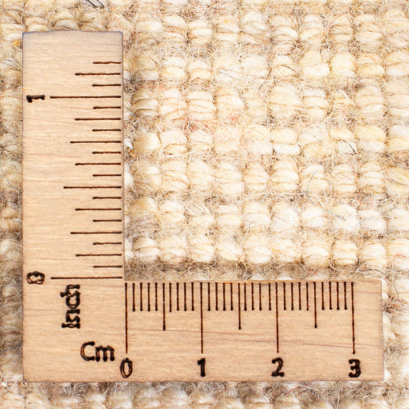 Tapis de couloir Tapis Gabbeh - Persan - 193 x 83 cm - blanc naturel