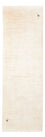 Tapis de couloir Tapis Gabbeh - Persan - 245 x 79 cm - blanc naturel