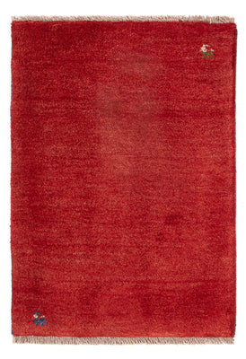Tapis Gabbeh - Persan - 83 x 63 cm - rouge