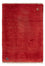 Tapis Gabbeh - Persan - 83 x 63 cm - rouge