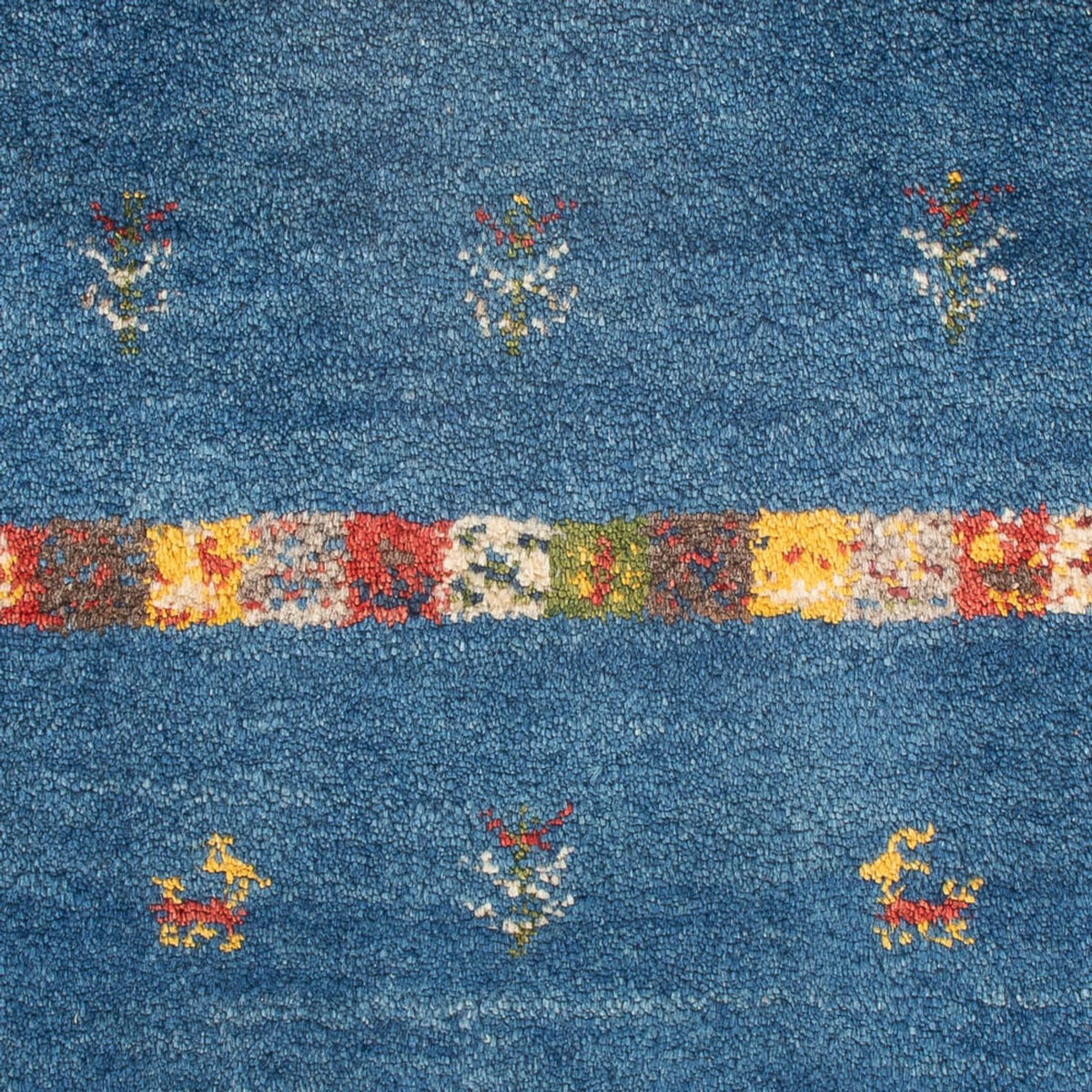 Tapis Gabbeh - Persan - 92 x 65 cm - multicolore