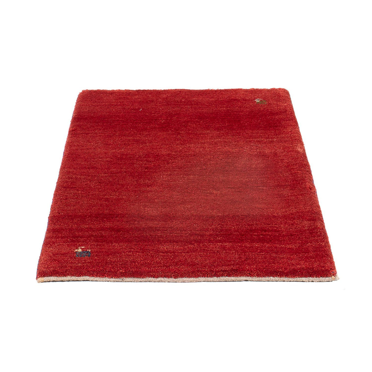 Tapis Gabbeh - Persan - 86 x 60 cm - rouge