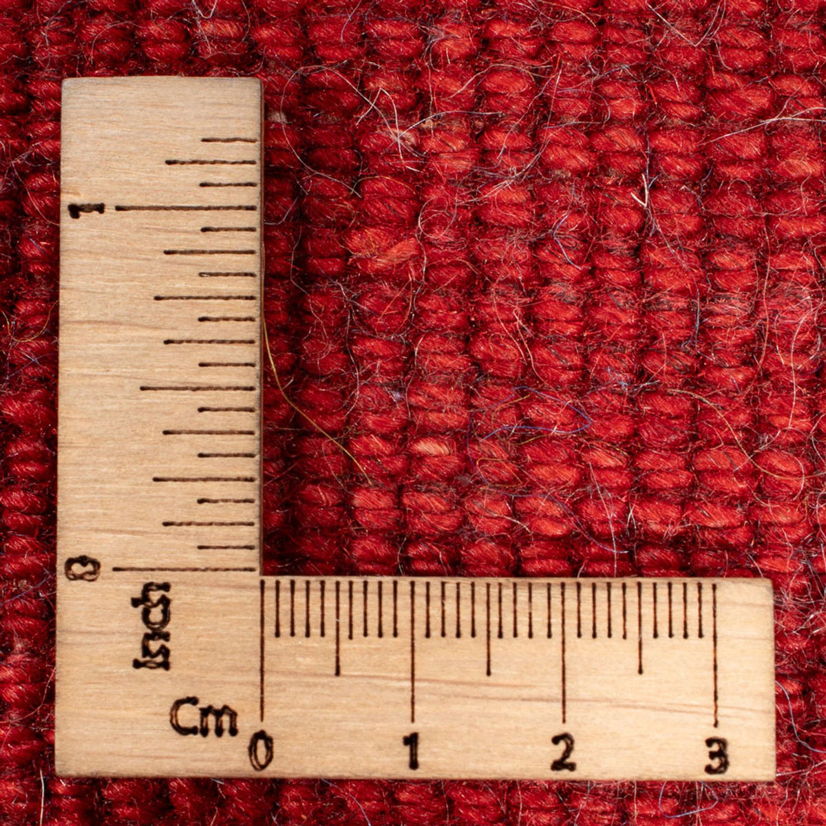 Tapis Gabbeh - Persan - 87 x 64 cm - rouge