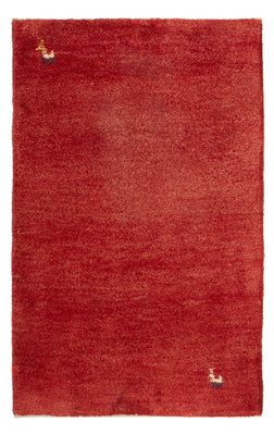 Tapis Gabbeh - Persan - 90 x 60 cm - rouge
