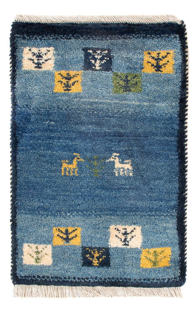 Tapis Gabbeh persan 40x60cm - Tapis persan en laine - multicolore