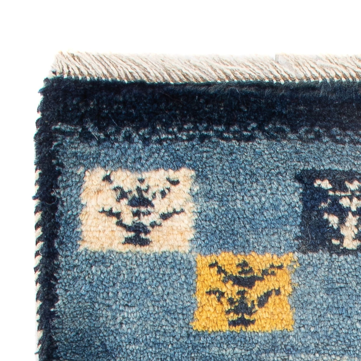 Tapis Gabbeh - Persan - 60 x 40 cm - multicolore