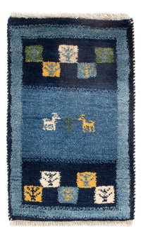 Tapis Gabbeh - Persan - 60 x 40 cm - multicolore