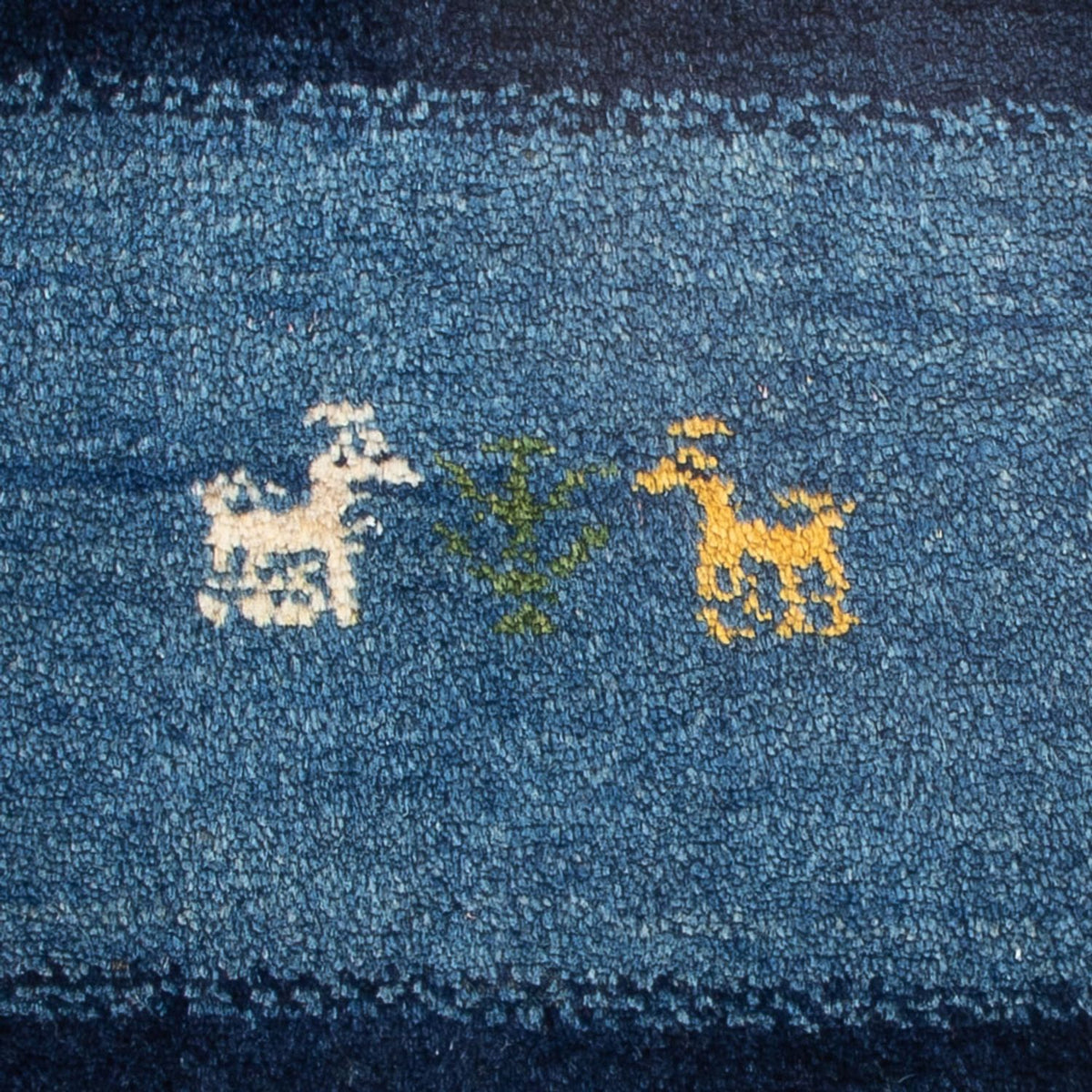 Tapis Gabbeh - Persan - 60 x 40 cm - multicolore