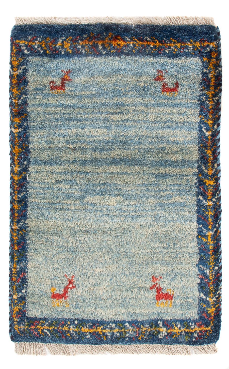 Tapis Gabbeh - Persan - 60 x 40 cm - multicolore