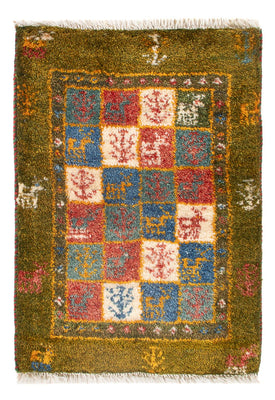 Tapis Gabbeh - Persan - 60 x 40 cm - multicolore