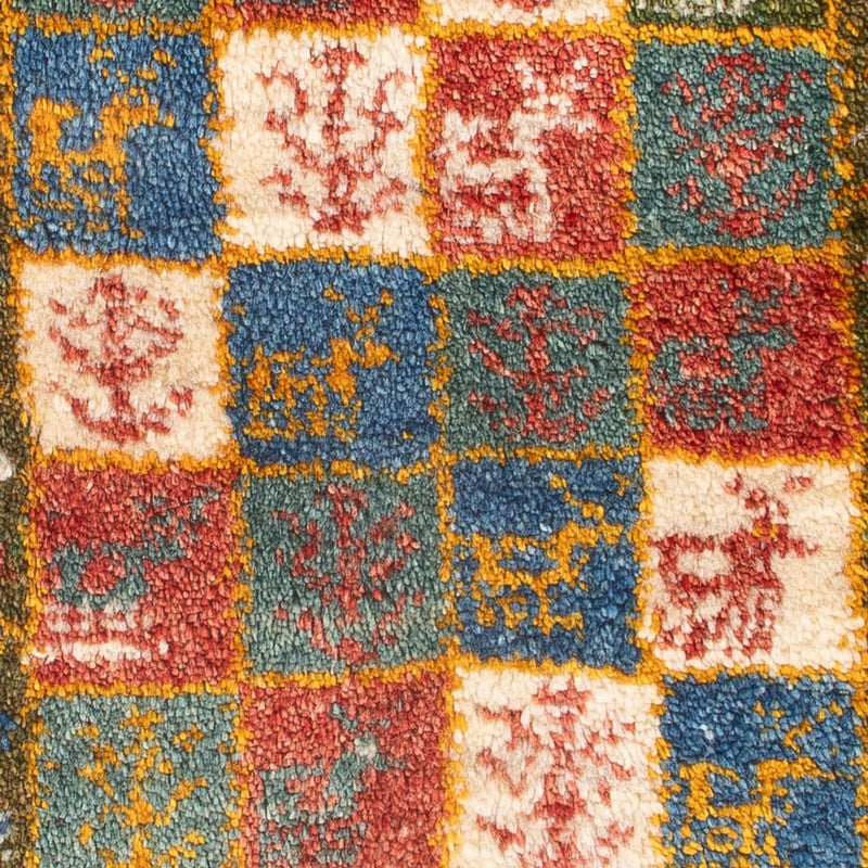 Tapis Gabbeh - Persan - 60 x 40 cm - multicolore