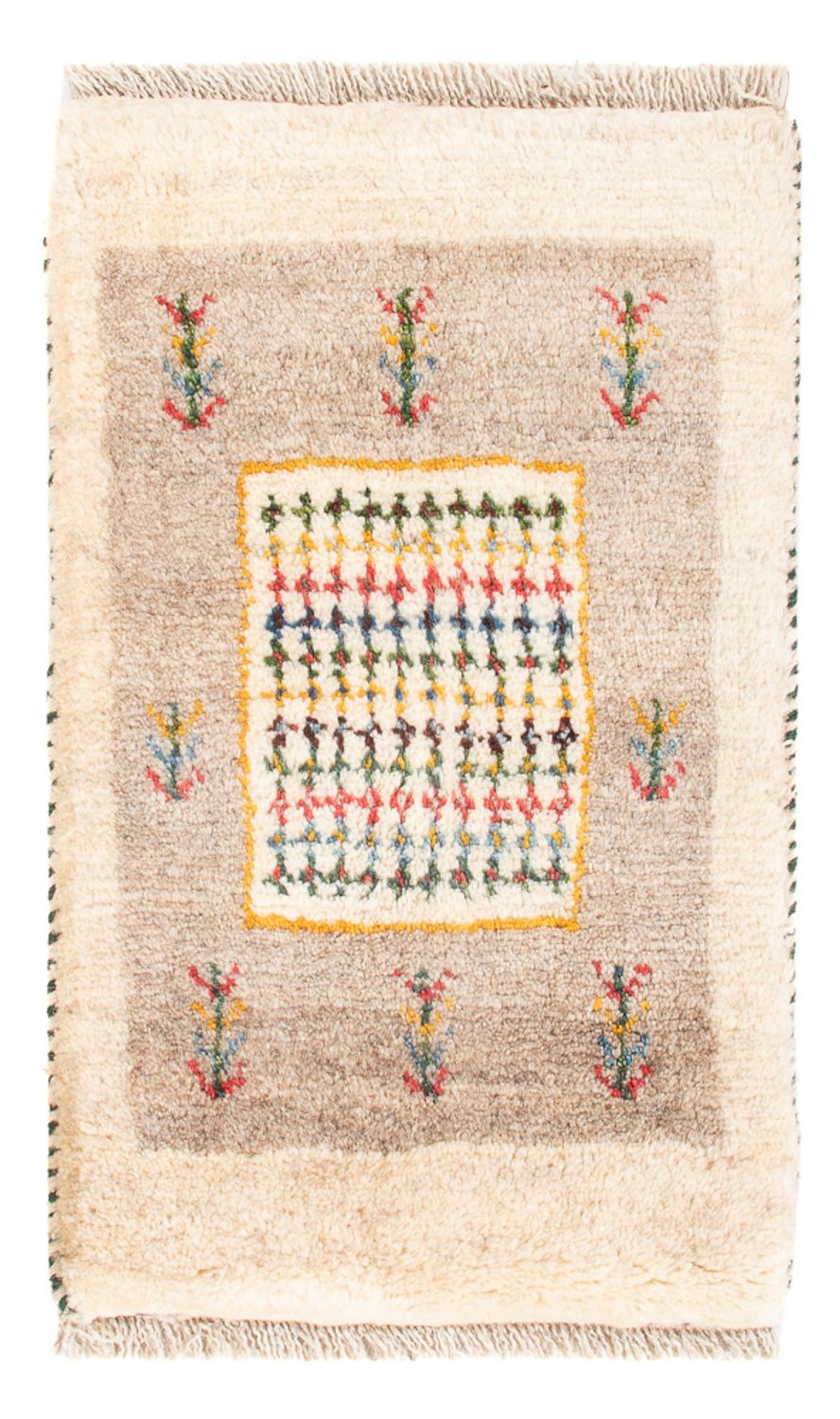 Tapis Gabbeh - Persan - 60 x 40 cm - multicolore