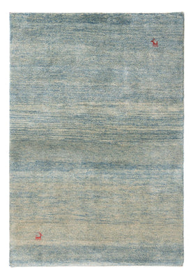 Tapis Gabbeh - Persan - 153 x 102 cm - bleu clair