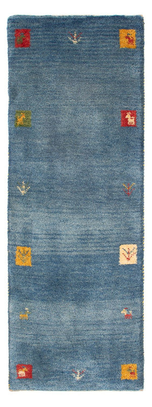 Tapis de couloir Tapis Gabbeh - Persan - 136 x 52 cm - multicolore