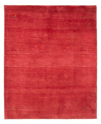 Tapis Gabbeh - Persan - 206 x 158 cm - rouge