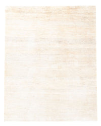 Tapis Gabbeh - Persan - 196 x 156 cm - blanc naturel