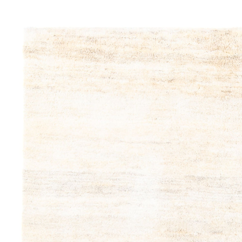 Tapis Gabbeh - Persan - 196 x 156 cm - blanc naturel