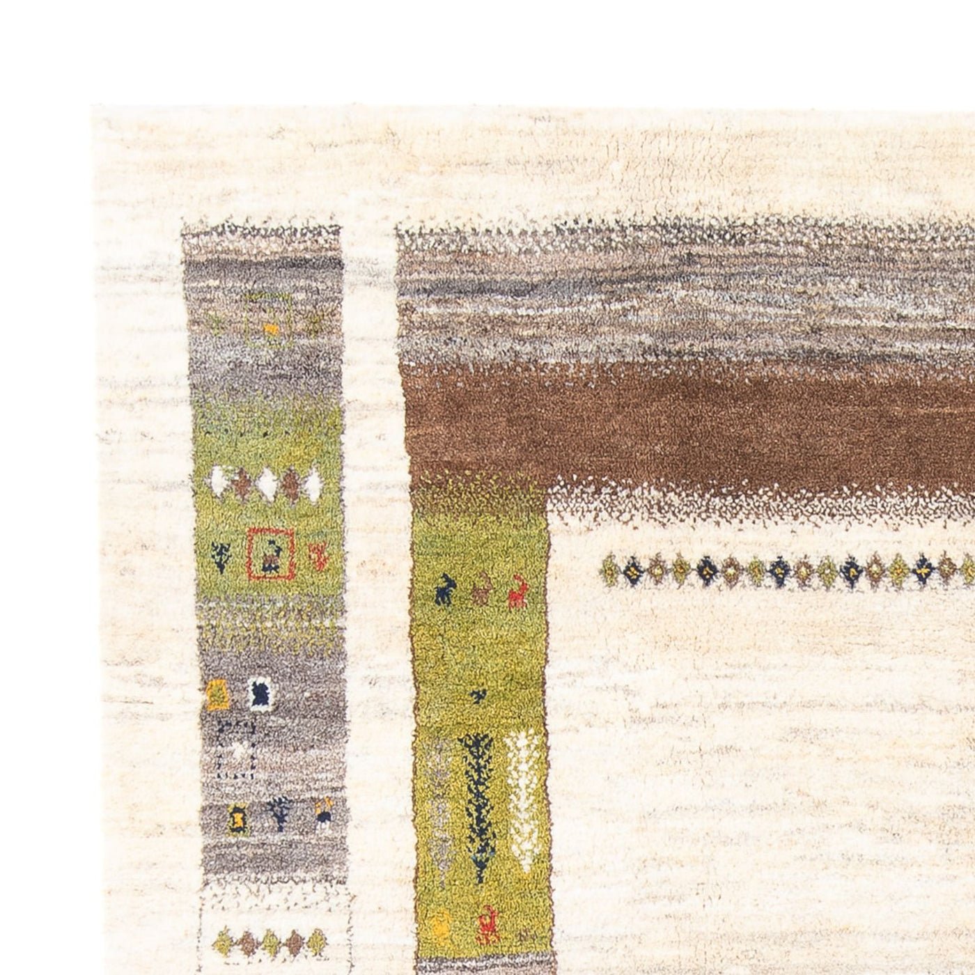 Tapis Gabbeh persan Tapis 245x200cm - Perserteppich Wollteppich