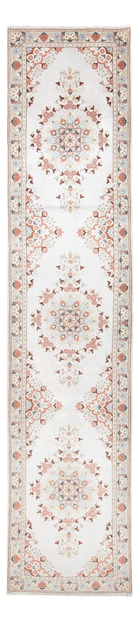Tapis de couloir Tapis persan - Keshan - 360 x 78 cm - crème