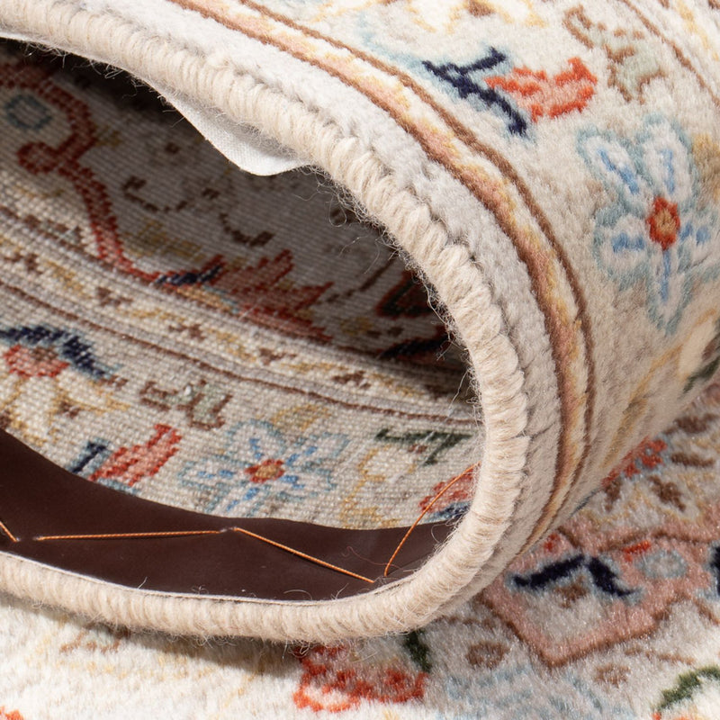 Tapis de couloir Tapis persan - Keshan - 360 x 78 cm - crème