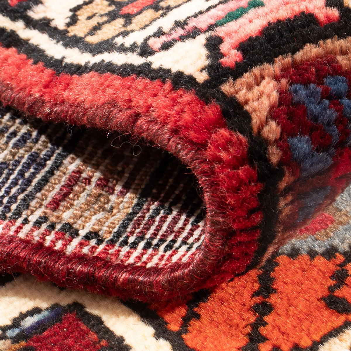 Tapis persan - Nomadic - 110 x 68 cm - multicolore