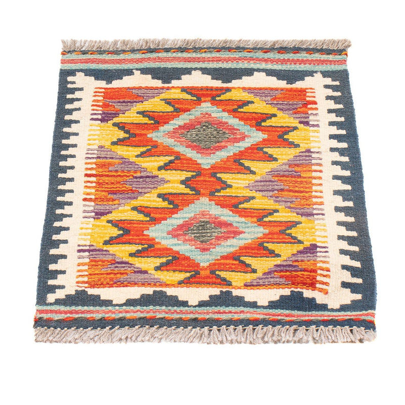 Tapis Kelim - Splash - 60 x 40 cm - multicolore