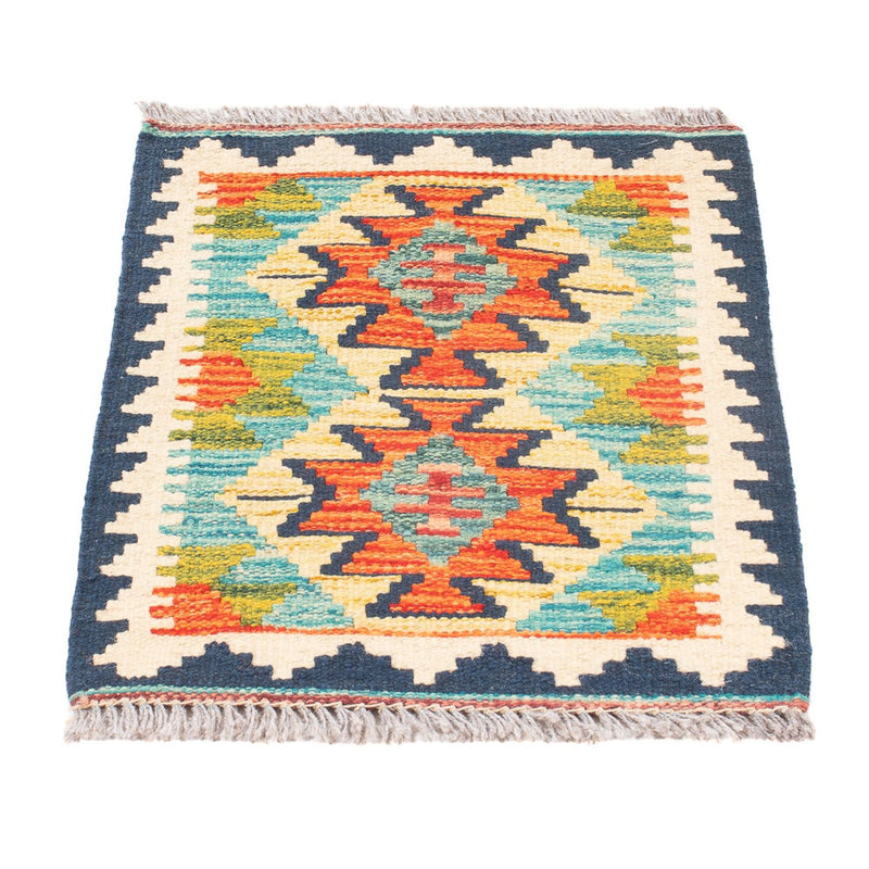 Tapis Kelim - Splash - 60 x 40 cm - multicolore