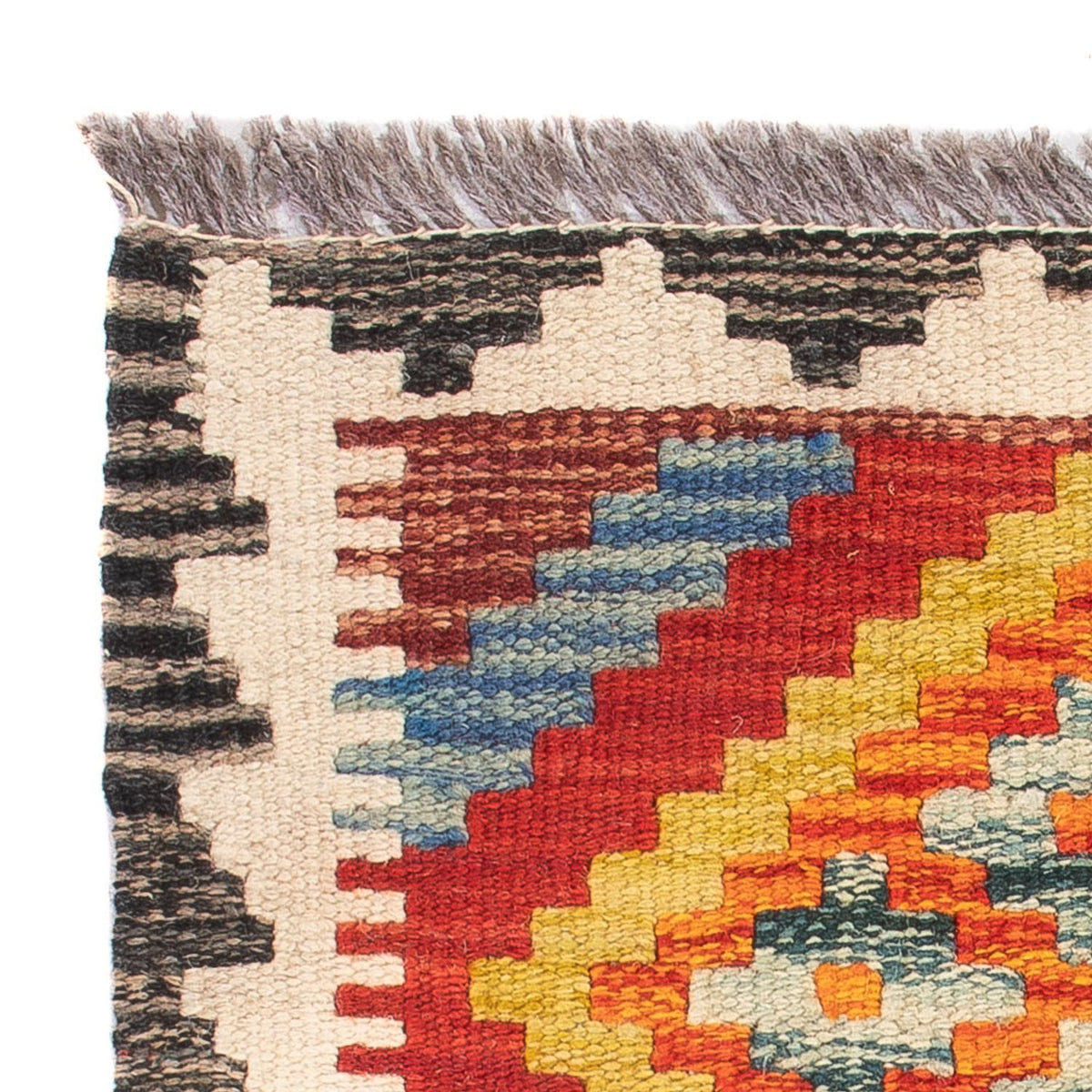 Tapis Kelim - Splash - 60 x 40 cm - multicolore