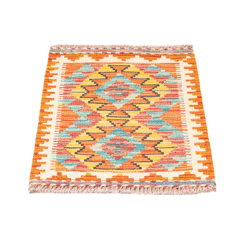 Tapis Kelim - Splash - 60 x 40 cm - multicolore
