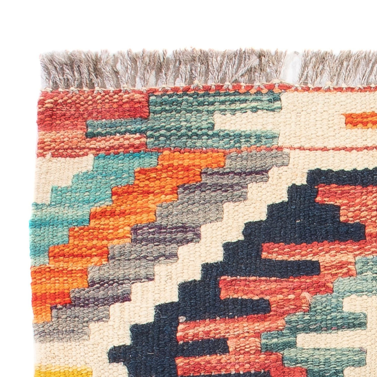 Tapis Kelim - Splash - 60 x 40 cm - multicolore