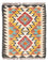 Tapis Kelim - Splash - 60 x 40 cm - multicolore