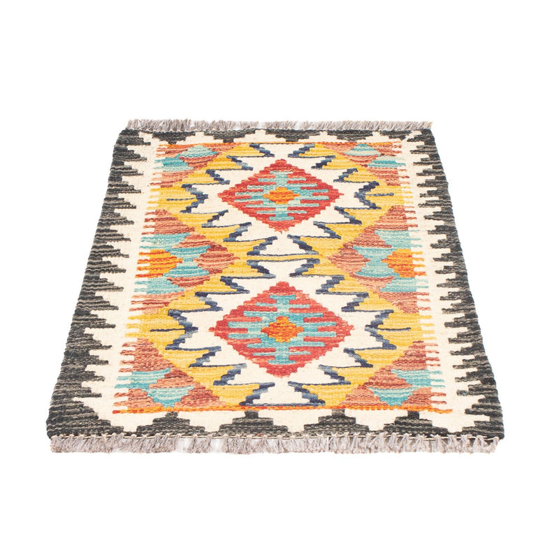 Tapis Kelim - Splash - 60 x 40 cm - multicolore