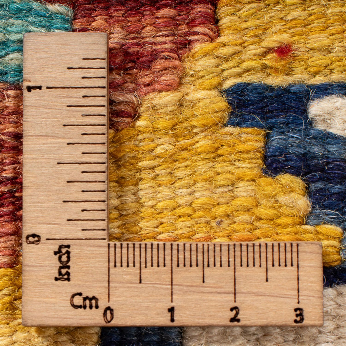 Tapis Kelim - Splash - 60 x 40 cm - multicolore