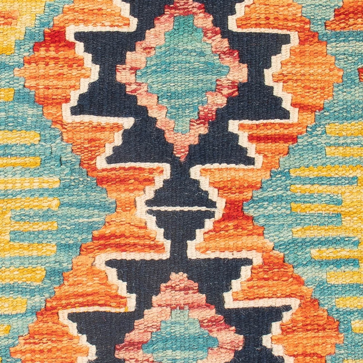 Tapis Kelim - Splash - 60 x 40 cm - multicolore