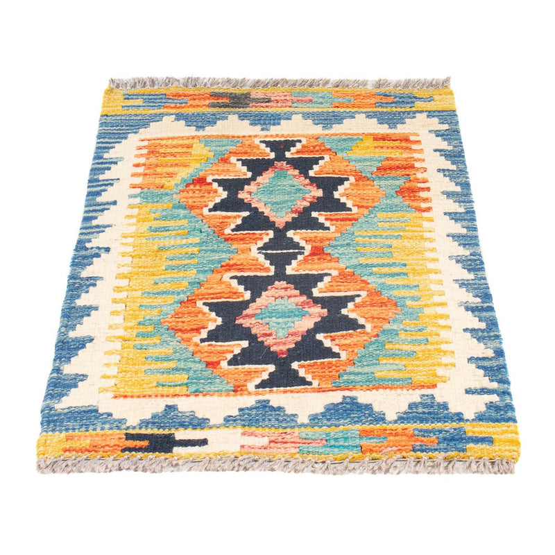 Tapis Kelim - Splash - 60 x 40 cm - multicolore