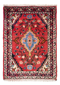 Tapis persan - Nomadic - 60 x 45 cm - rouge