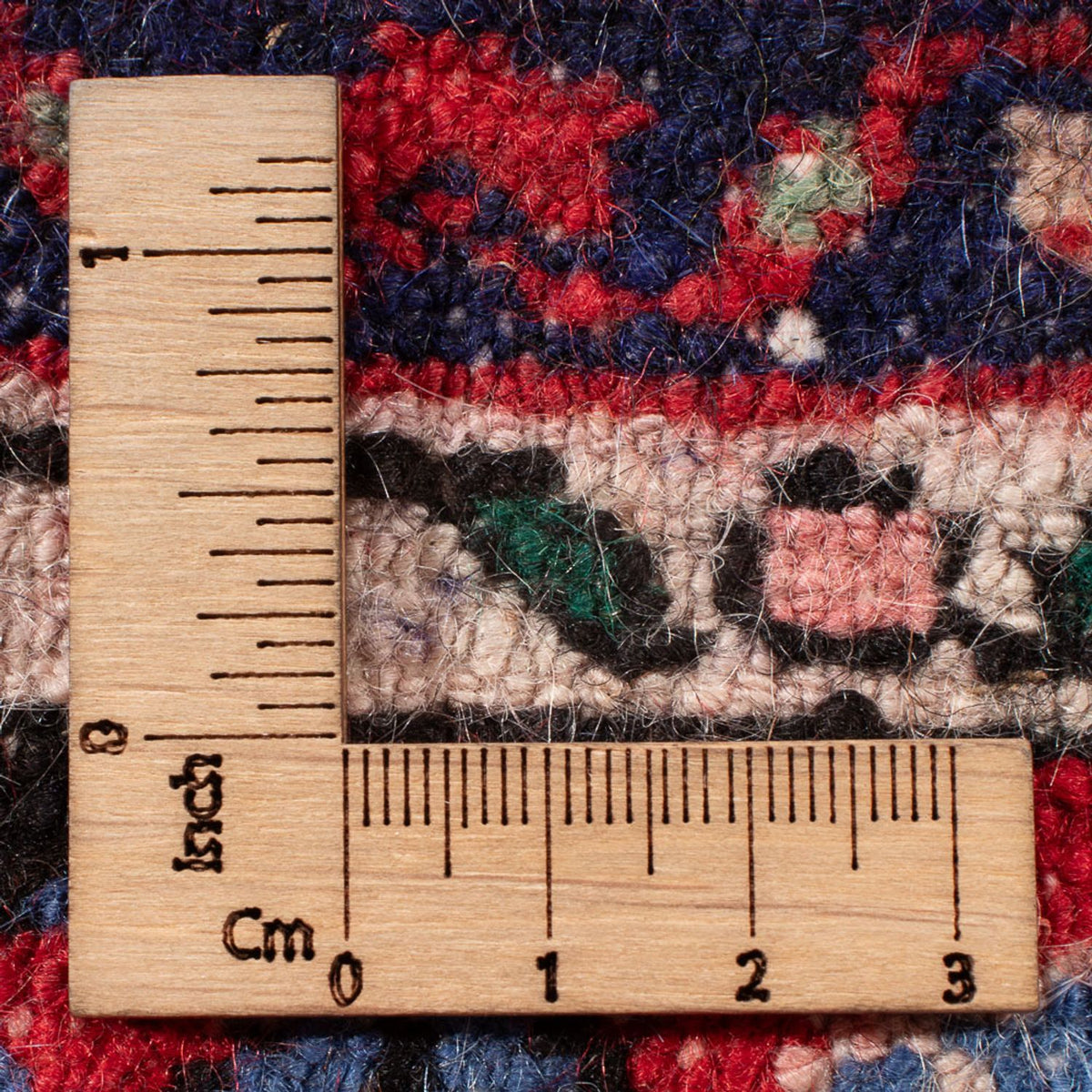 Tapis persan - Nomadic - 60 x 45 cm - rouge