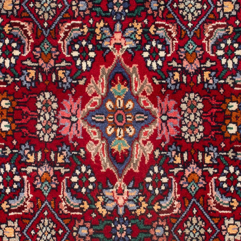 Tapis persan - Bidjar - 80 x 52 cm - rouge bordeaux