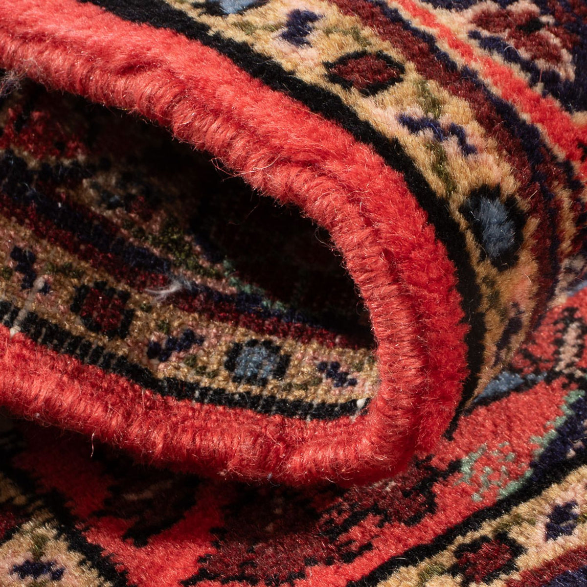 Tapis persan - Classique - 80 x 66 cm - rouge