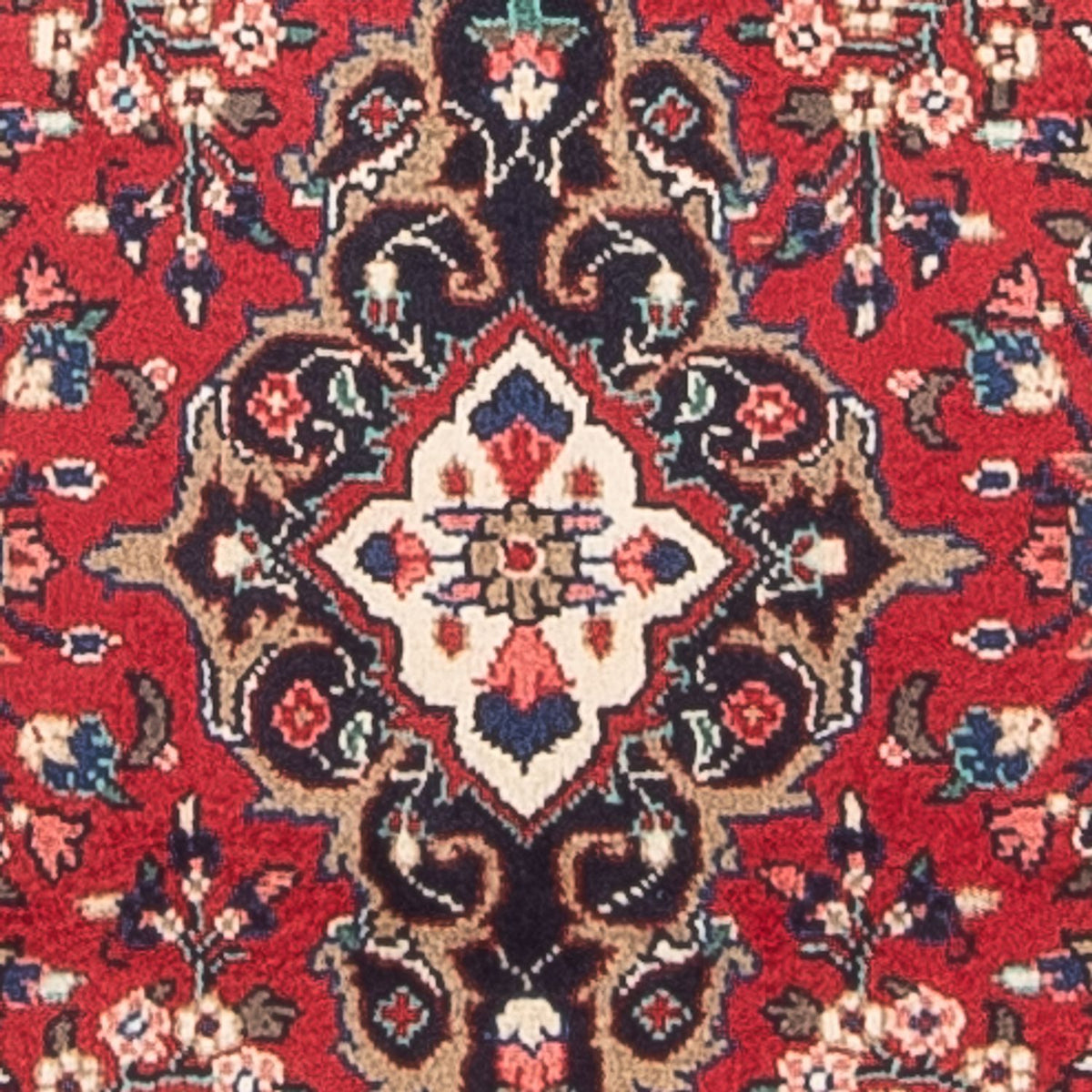 Tapis de couloir Tapis persan - Nomadic - 410 x 82 cm - rouge