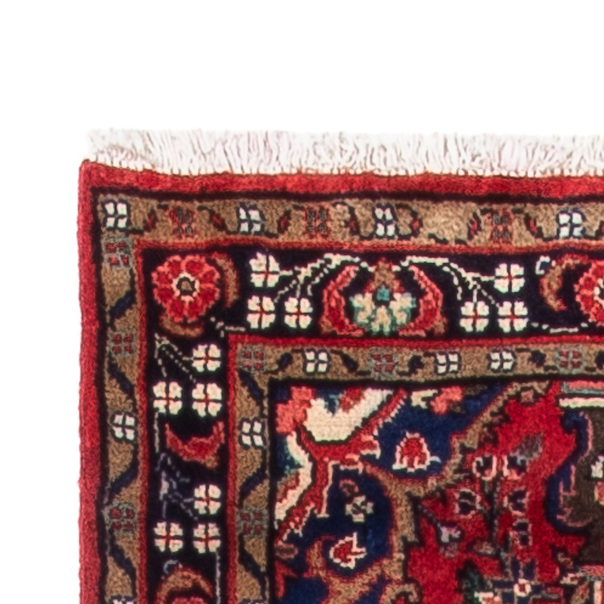 Tapis de couloir Tapis persan - Nomadic - 410 x 82 cm - rouge