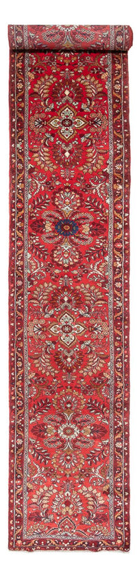 Tapis de couloir Tapis persan - Classique - 454 x 80 cm - rouge