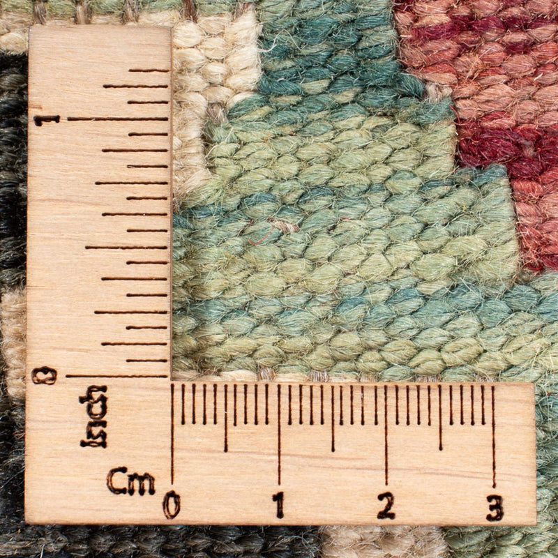 Tapis de couloir Tapis Kelim - Splash - 281 x 80 cm - multicolore