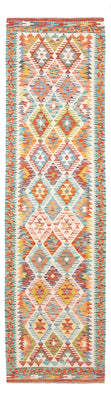 Tapis de couloir Tapis Kelim - Splash - 297 x 80 cm - multicolore