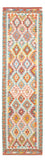 Tapis de couloir Tapis Kelim - Splash - 297 x 80 cm - multicolore