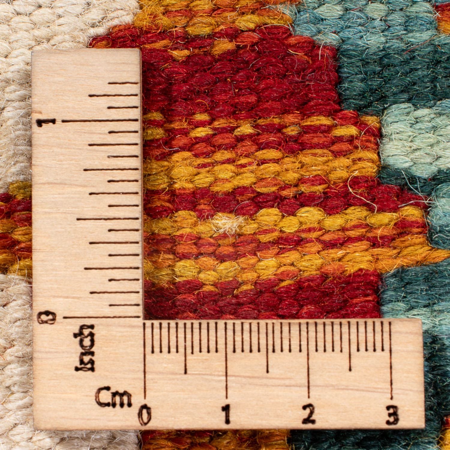 Tapis de couloir Tapis Kelim - Splash - 294 x 82 cm - multicolore