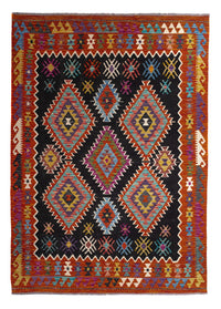 Tapis Kelim - Splash - 244 x 178 cm - multicolore